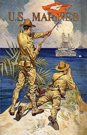 marine-corps-poster-beach