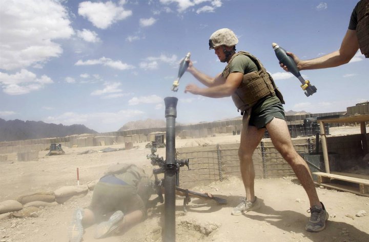Marine Corps Silkies in battle