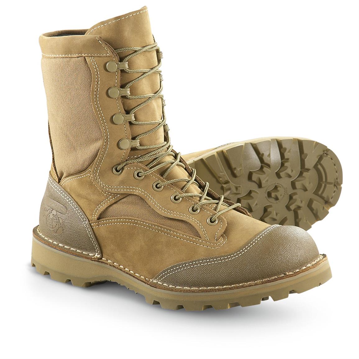 Bates E30501 USMC DuraShocks Hot Weather Boot - Olive Mojave 11 EW